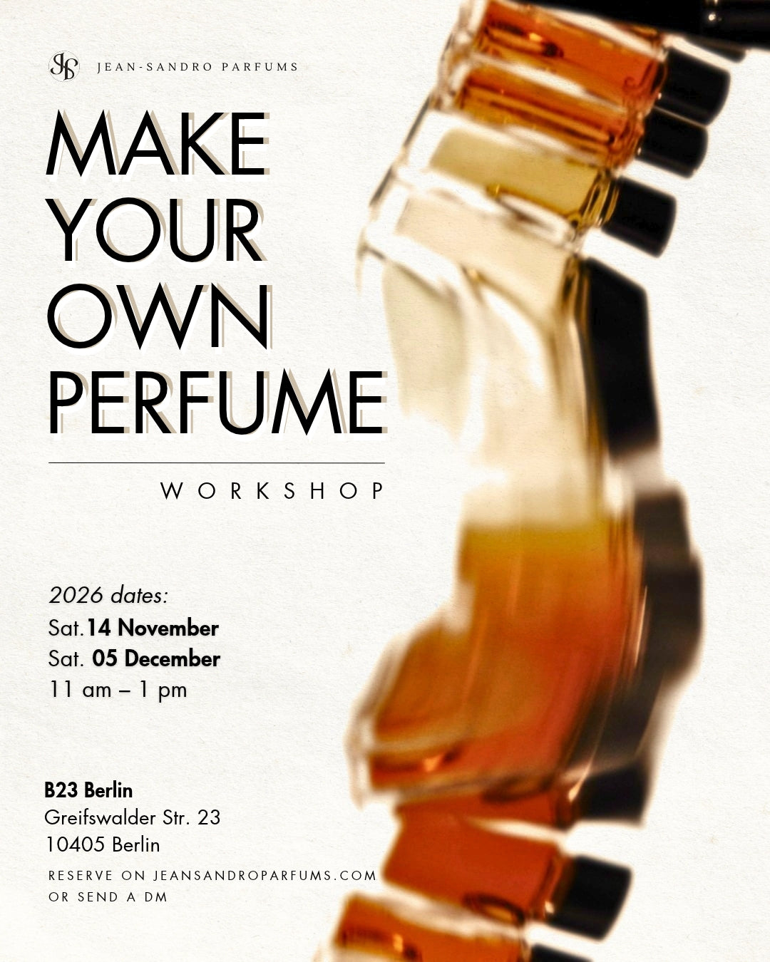 Make Your Own Perfume - Workshop