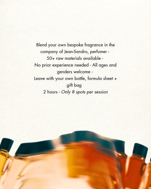 Make Your Own Perfume - Workshop