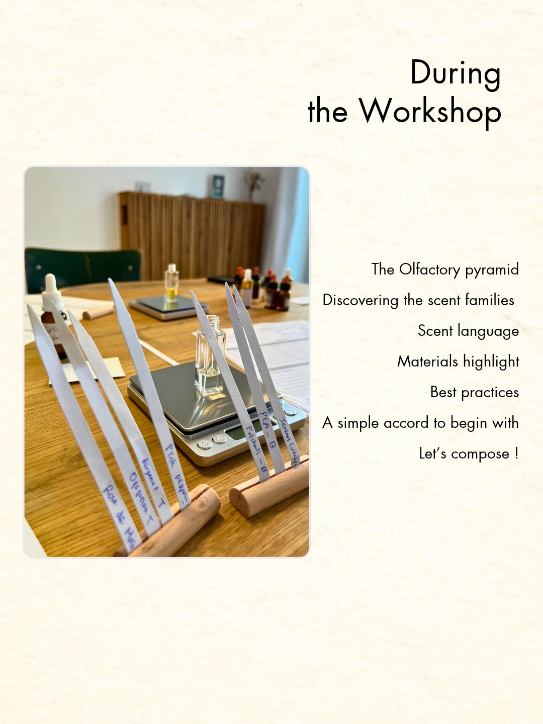 Make Your Own Perfume - Workshop
